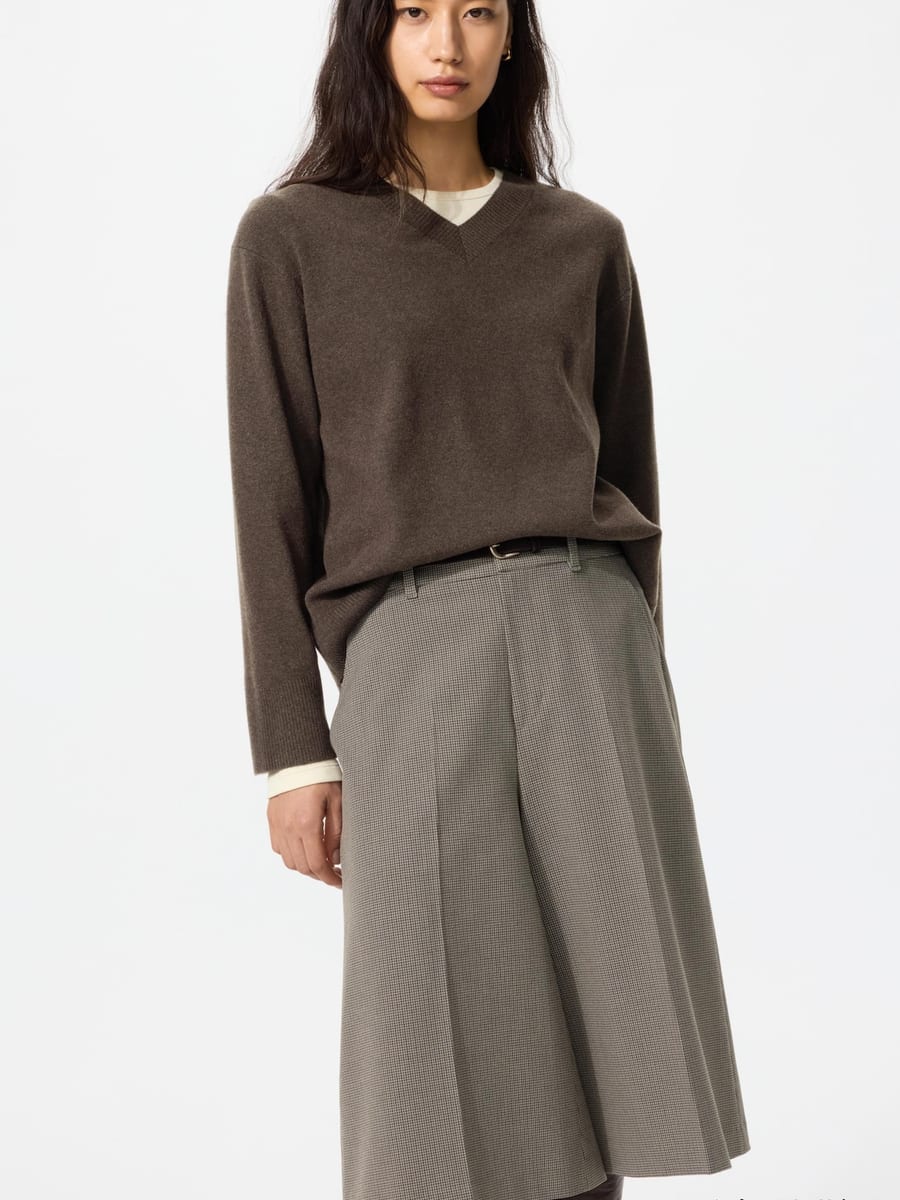 Fine-Rib Roll Neck — alternate pose