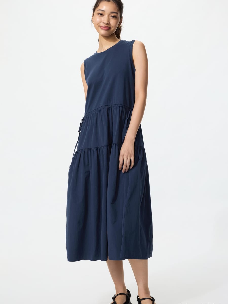 Rana Column Dress — alternate pose