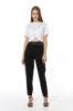 Picture of 070375 RUCHED CROPPED COTTON CORSET T- SHIRT