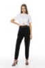 Picture of 070375 RUCHED CROPPED COTTON CORSET T- SHIRT