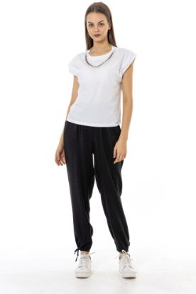 Picture of 070462 JERSEY JEWEL NECK TOP