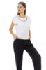 Picture of 070462 JERSEY JEWEL NECK TOP