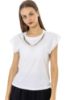 Picture of 070462 JERSEY JEWEL NECK TOP