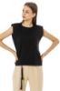 Picture of 090252 JESSA PUFFED SLEEVE COTTON TOP