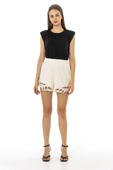 Picture of 010223 DESTROYED COTTON SHORT