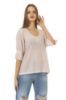 Picture of 39827 V-NECK T-SHIRT WITH SHOULDER DETAILED