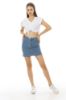 Picture of 270005 MINI JEAN SKIRT (KEEP IT COOL)