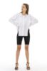 Picture of 070438 OVERSIZED CROPPED COTTON SHIRT