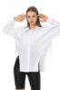 Picture of 070438 OVERSIZED CROPPED COTTON SHIRT