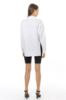 Picture of 070438 OVERSIZED CROPPED COTTON SHIRT